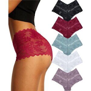 Sexy Underwear for Women V-Waist Shorts Women' s Underwear Lightweight